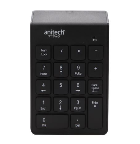 anitech-flash-sale-ราคาพิเศษ-คีย์บอร์ดตัวเลข-ชนิดไร้สาย-รุ่น-n184-รับประกัน-2-ปี