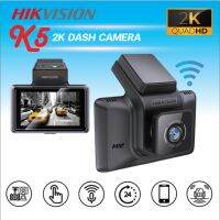 ***รุ่นใหม่ล่าสุด 2022*** HIKVISION K5 Dashboard Recorder 4" Touch Screen 4K Front &amp; 1080P Rear Cam with Mobile App/24hr