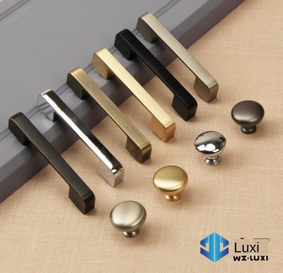 【CW】 Cabinet drawer zinc alloy handle simple Chinese style door cabinet The doorknob