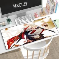 Genshin Impact Kazuha Mouse Pad Gamer Large Anime DeskMat Computer Gaming Peripheral Accessories MousePad