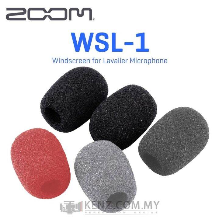 Zoom WSL1 Windscreens for LMF2 Lavalier Microphone (5Pack) Lazada