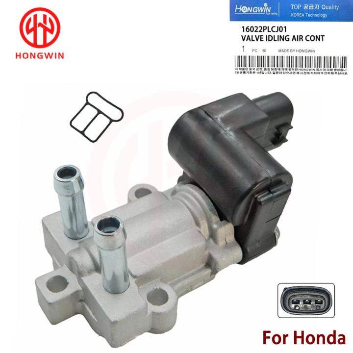 Silscvtt Idle Air Control Valve 16022-PLC-J01 For Honda Civic & Acura EL 1.7L 2001-2005 - Includes Gasket