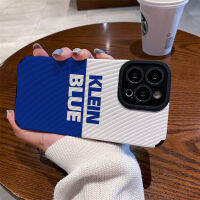 ดูดี กรณี iphone7 เย็บ Klein blue p50 Huawei mate50pro เคสมือถือ p40 soft p30/20nova10/9/8