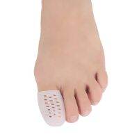 【yohuamart】2Pcs Anti-Grinding Big Toe Protector Case Cover Separator Foot Care with Hole