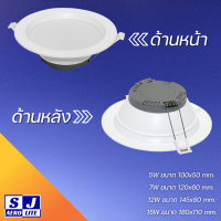 โคมไฟ LED downlight Daylight 5W, 7W, 12W, 15W