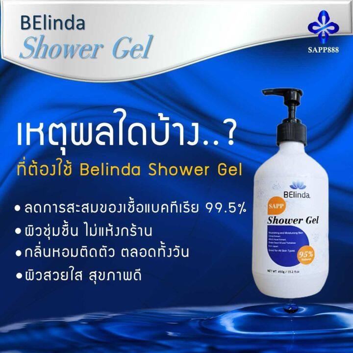 sapp-shower-gel-สบู่เหลว-ทำความสะอาดผิวกายอย่างอ่อนโยน-ด้วยสารสกัดธรรมชาติ-มอบความสดชื่น-ช่วยลดการระคายเคืองของผิวหนัง