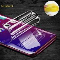 3D Soft Front Full Cover Hydrogel Film For Nokia 7.2 Screen Protector Nano TPU Protective Film Not Glass