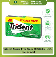 Kẹo Gum Trident Sugar Free Gum Ngon