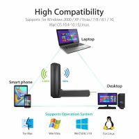 อะแดปเตอร์เสาอากาศไร้สาย wifi mini usb 3.0 1200 mbps 5 ghz