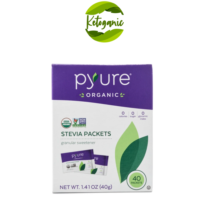 Pyure Organic Stevia 40 Packets Lazada PH
