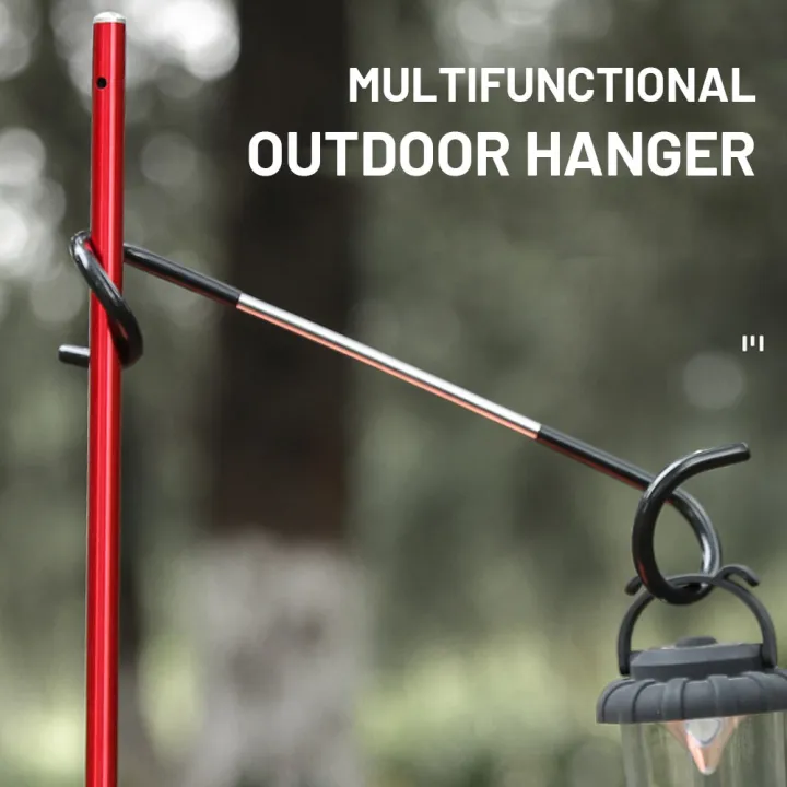 tent-เต้นท์แคมปิ้ง-เต้นท์แคม-เต็นท์-lamp-hanger-hook-two-way-pole-holder-light-portable-multifunction-camping-outdoors