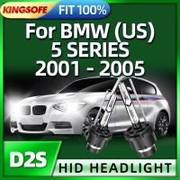 Kingsofe หลอดไฟซีนอน D2s 12V 35W ไฟ Hid ไฟหน้ารถ6000K สีขาวสำหรับ Bmw 5 Series 2001 2002 2003 2004 2005