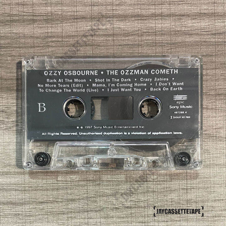 ozzy-osbourne-อัลบั้ม-the-ozzman-cometh-เทปเพลง-เทปคาสเซ็ต-เทปคาสเซ็ท-cassette-tape-เทปเพลงสากล