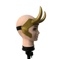 Crown Horns Cosplay Headgear Helmet Ring Superhero Props Headwear PVC Halloween Party Prop