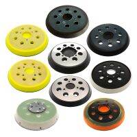 【LZ】❁  5 inch 125mm 8 Holes 3/4 Nails Back-up Sanding Pad Hook Loop Plate Pad for fit Air Sander Orbital Sander Polisher Tools