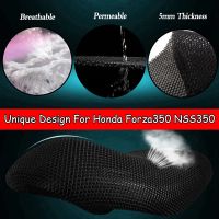 For Honda Forza350 NSS350 Forza NSS 350 Motorcycle 3D Mesh Net Rear Seat Cover Seat Cushion Cover Accessoreis