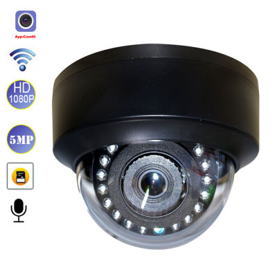 Security Surveillance Cameras With Wifi Smart Home Audio Indoor Dome Onvif P2P IR Cut Filter Night Vision CC IP SD Card Alarm
