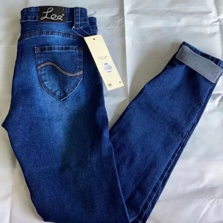 Low waist lee pants for women/skinny jeans #715 | Lazada PH
