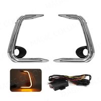 ◘◄ Chrome Trim Day Daytime Running Lights DRL for Toyota Corolla 2021 LED Levin 2019 2020 Fog Lamps Bumper Driving Turn Signal