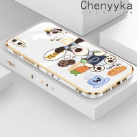 Chenyyka เคสสำหรับ Huawei Y9เคส2019ซิลิโคนลายการ์ตูนสุนัขคุกกี้ดีไซน์ใหม่ด้านข้างเคสโทรศัพท์ฝาปิดเลนส์เต็มกล้องกล่องกันกระแทก Softcase