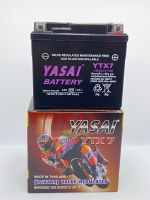 YASAI FTX7 7 แอมป์ [ 12 v. 7ah ] แบตเตอรี่สำหรับรถมอเตอร์ไซด์ แบตเตอรี่แบบแห้ง แบตใหม่ ไม่ค้างสต๊อก แบตมอไซฮอนด้า