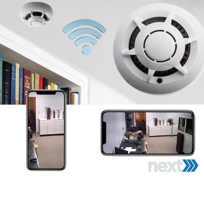 IP Camera Spy Camera Wifi Smoke Detector HD 1080P 4K Hidden Kamera