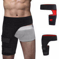 ขาอุ่น Groin สนับสนุนห่อสะโพกร่วมสนับสนุนซี่โครง Groin Sacrum Pain Relief Strain Arthritis Protector สะโพกต้นขา Guard รั้ง