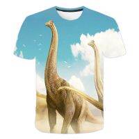 Juras sic World T-Shirt For a Boy Dinosaur T-shirts Girls And Boys Clothes 3 to 14 Ys Kids Fashion Childrens Cartoon Clothing