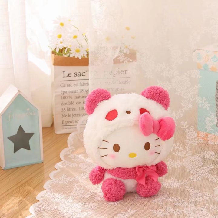 sanrio-ตุ๊กตา-hello-kitty-my-melody-kuromi-cinnamoroll-ของเล่นสําหรับเด็ก