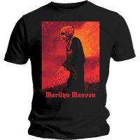 เสื้อยืด Marilyn Manson Mad Monk 100 MERCH ที่เป็นทางการ