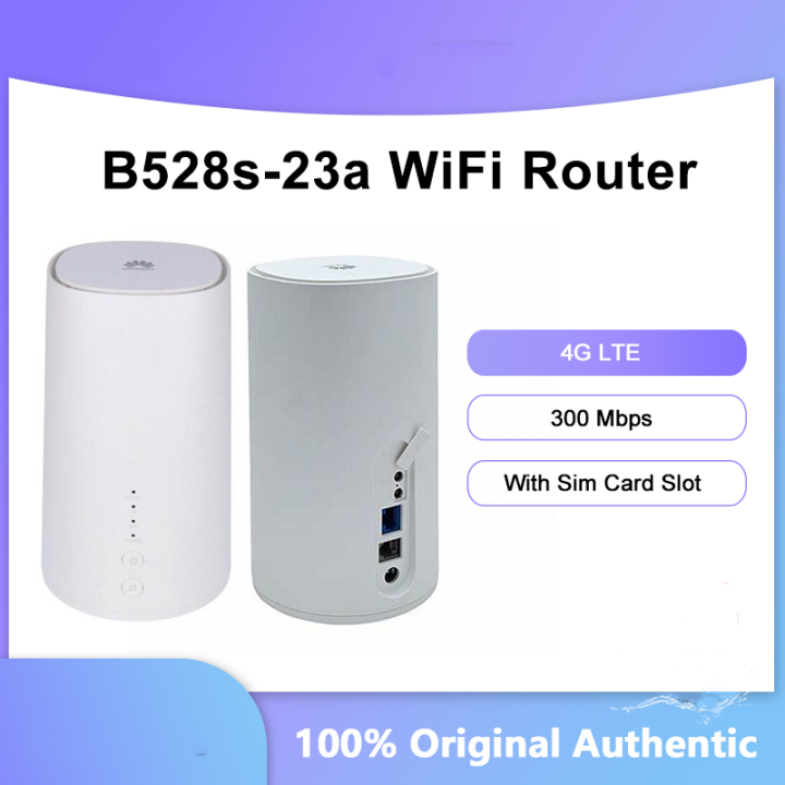 Plateau sø Bulk Huawei B525 B525s-65a 4G LTE SIM Card AC 1600 Router - Dual Band Mobile  Wifi Router (White) Mifi (100% brand new Guarantee) Advanced Model of Globe  at Home Prepaid Wifi Openline to