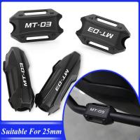 【CW】 25mm YAMAHA MT03 MT-03 03 2005-2017 2018 2019 2020 Motorcycle Engine Bar Protection Guard Block