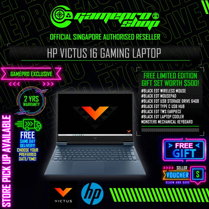 HP Victus 16-e0210AX Gaming Laptop- Ryzen 7 5800H / RTX3060 / 16.1