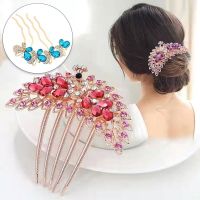 【jw】๑♨☜  Bridal Jewelry Hair Comb Wedding Accessories for Bride Headpiece Headwear