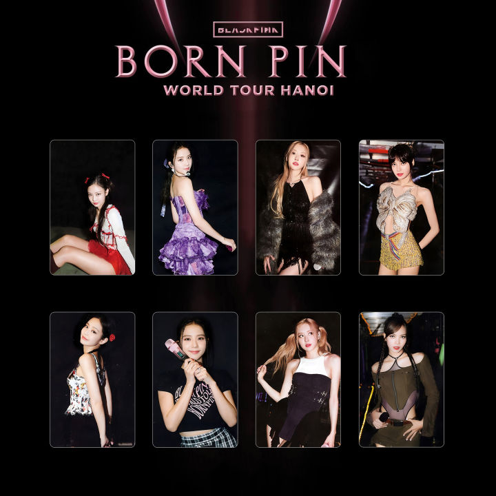 Blackpink Born Pink World Tour Hanoi Vietnam VIP PhotoCards