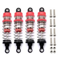 4Pcs Metal Oil Shock Absorber Damper for WLtoys 144001 144010 124007 124016 124017 124018 1240190 RC Car Parts