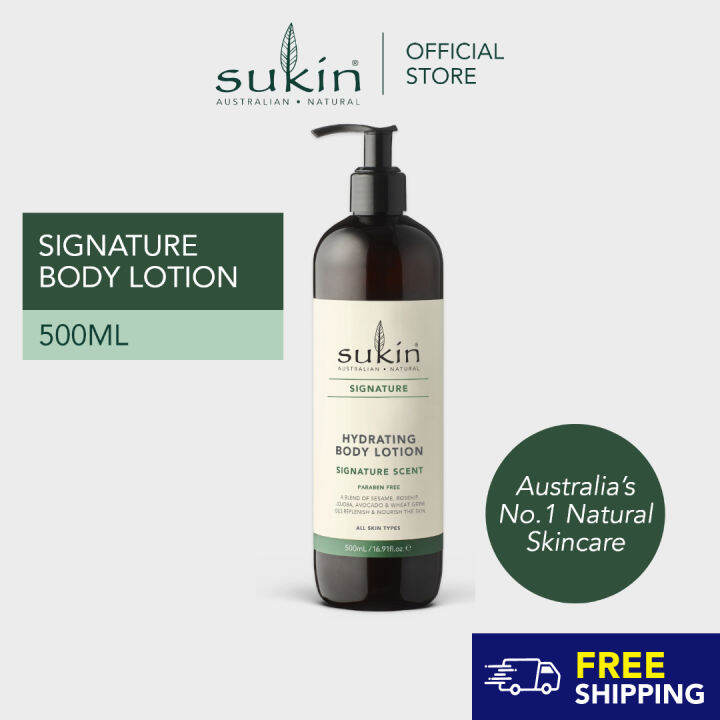 Sukin Hydrating Body Lotion Signature (500ml) Lazada