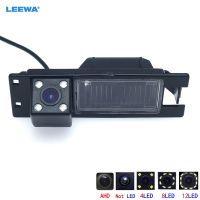 LEEWA Car CCD Rear View Camera with 4LED/8LED/12LED For Opel Astra H J FIAT Grande Buick Regal Backup Parking Camera CA1035