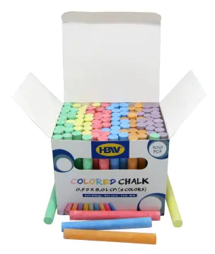 HBW White Chalk 100 pcs.