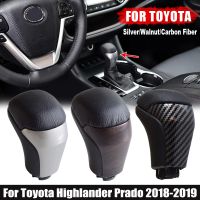 New High Quality Car Automatic Gear Shift Knob Shifter Lever for Toyota Highlander Prado 2018 2019 Auto Accessories 3 Color