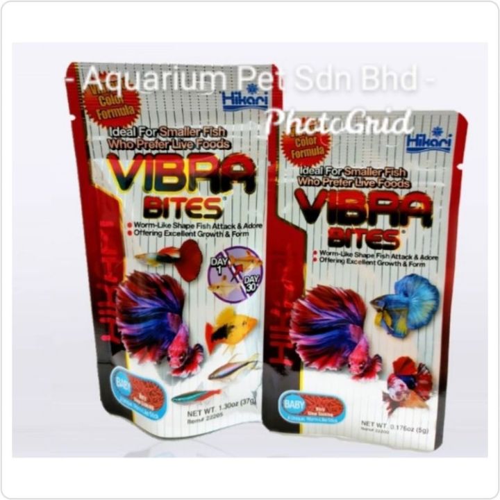 Hikari Vibra Bites Fish Food 37g | Lazada