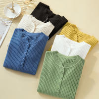 8108# Spring Autumn Thin Knitted Maternity Nursing Shirts Breastfeeding Tops Clothes for Women OL Work Ladies Pregnancy