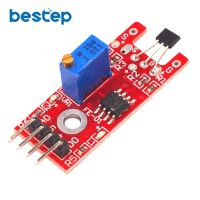 【❂Hot On Sale❂】 zhangxia สวิตช์โถงแม่เหล็กเชิงเส้น Ky-024 4pin ชุดสำหรับ Arduino Diy เซ็นเซอร์โมดูลวัดความเร็ว