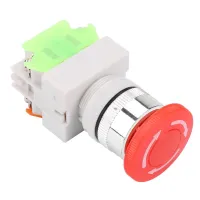 Red Self-Locking Emergency Stop Mushroom Push Button Switch 22mm LA7-11ZS SG