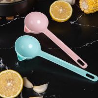 ✣♠┇ Meal Scoops Tableware Colander 1Pc Antiskid Design PP Long Stalk Strainer Rice Ladle Soup Kitchen Spoons Cuisine Cozinha Cocina