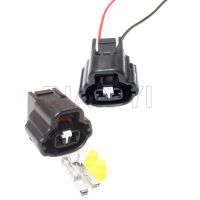 1 Set 2 Way 7283-7526-40 Car Electric Cable Socket Auto Solenoid Valve Plug Accessories 90980-11162 7283-7526-30