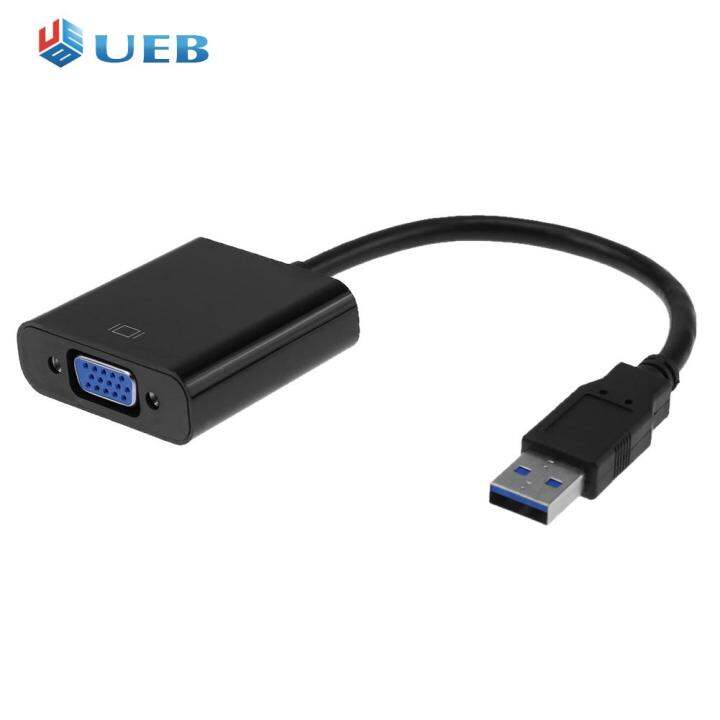 USB to VGA Adapter 1080P MultiDisplay Video Graphics Card Converter