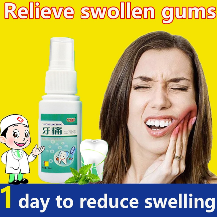 【3 Seconds Pain Relief】Toothache Spray 35ml Fast Pain Relief Plant