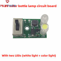 PANTHON ตัวควบคุมแบตเตอรี่ Ni-MH 1.2V หม้อโคมไฟเซรามิกพลังงานแสงอาทิตย์แผงวงจรควบคุมบอร์ดโคมไฟสนามหญ้าโคมไฟ