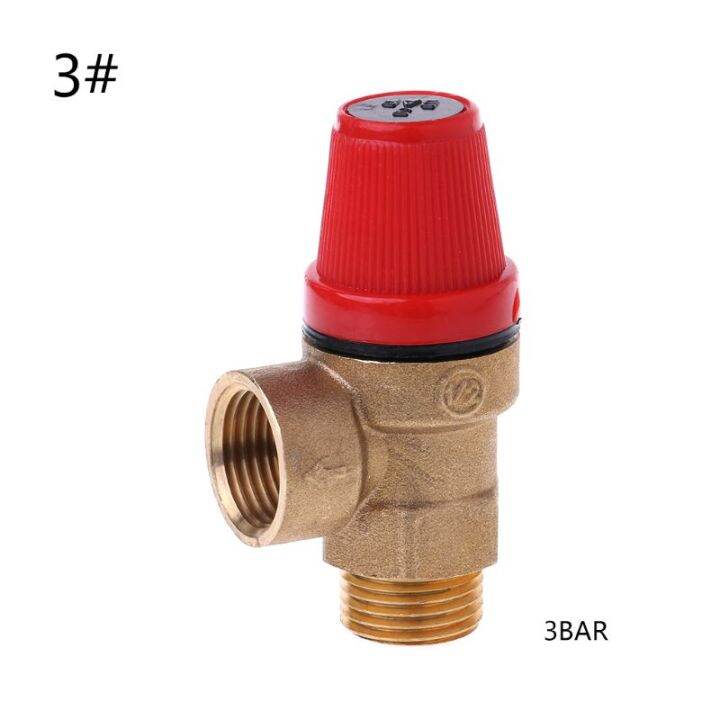 Brass Safety Valve Drain Relief Swithch For Solar Water Heater Inner